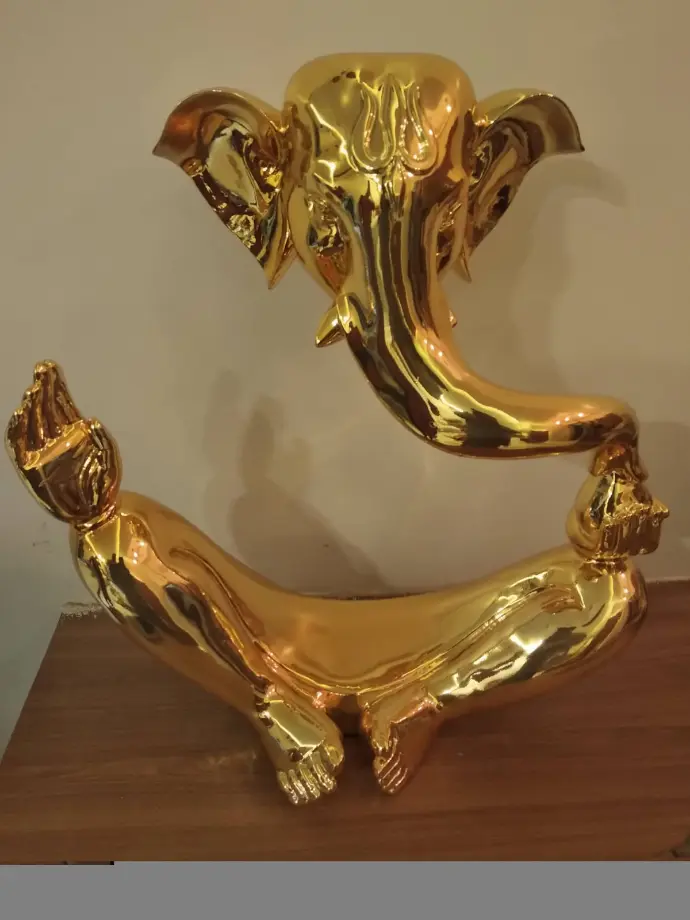 ganpati idol hydrochromed